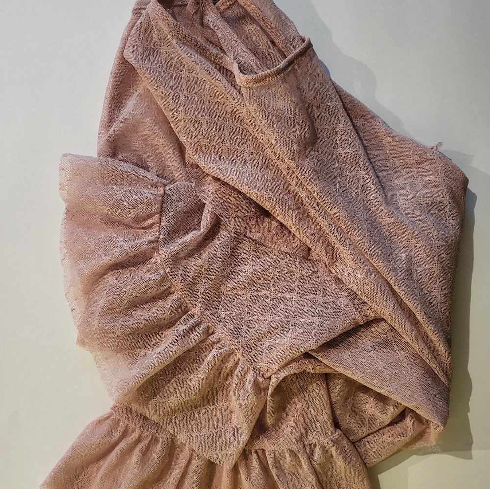 Pink Top with Ruffles - Picture 5 of 6